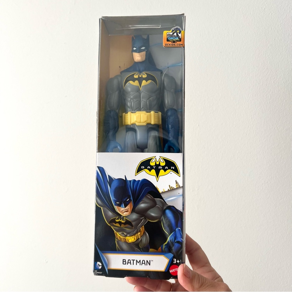 DC Comics Batman poseable figure. Box is 12” tall new never removed from…
